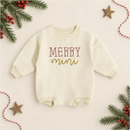 Organic Cotton Holiday Rompers | Made To Order