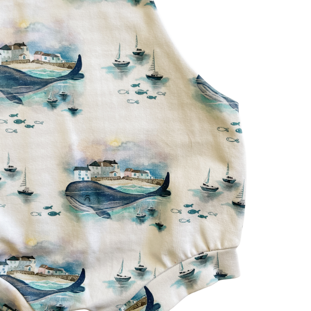 Whale's Voyage | Overall Shorties