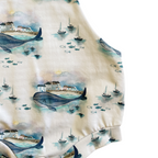 Whale's Voyage | Overall Shorties