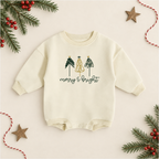 Organic Cotton Holiday Rompers | Made To Order