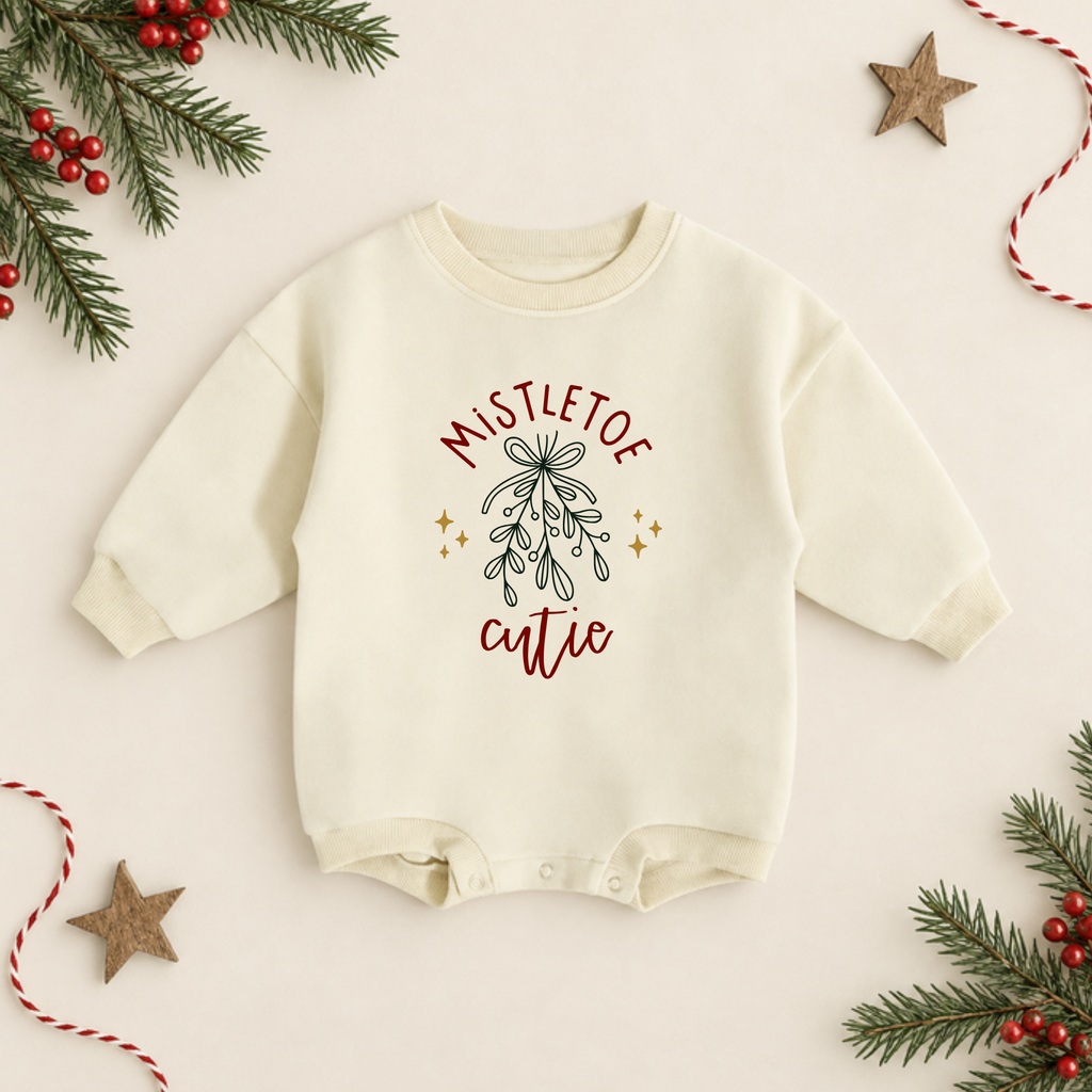 Organic Cotton Holiday Rompers | Made To Order