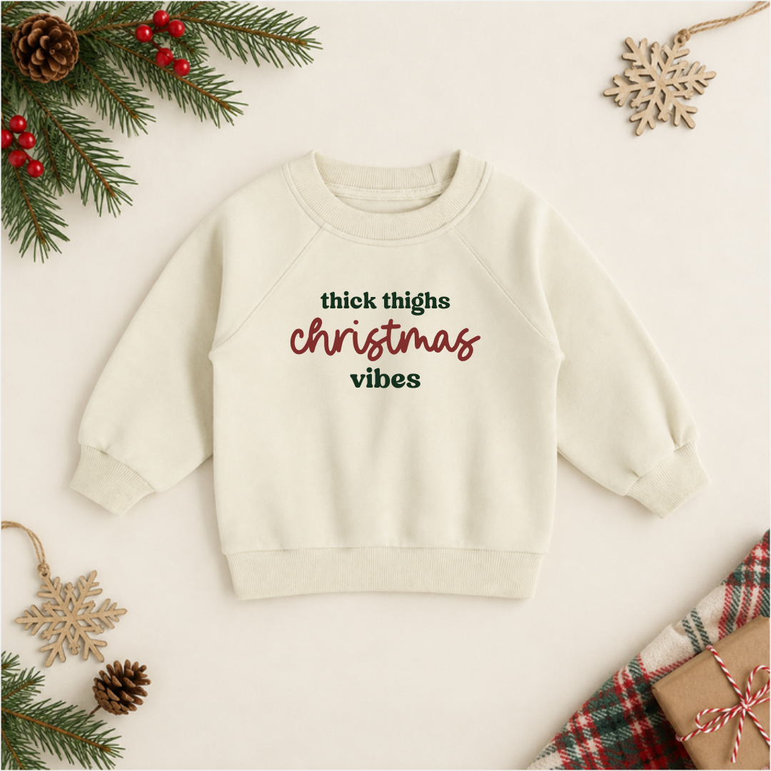 Organic Cotton Holiday Pullovers | Ready To Ship
