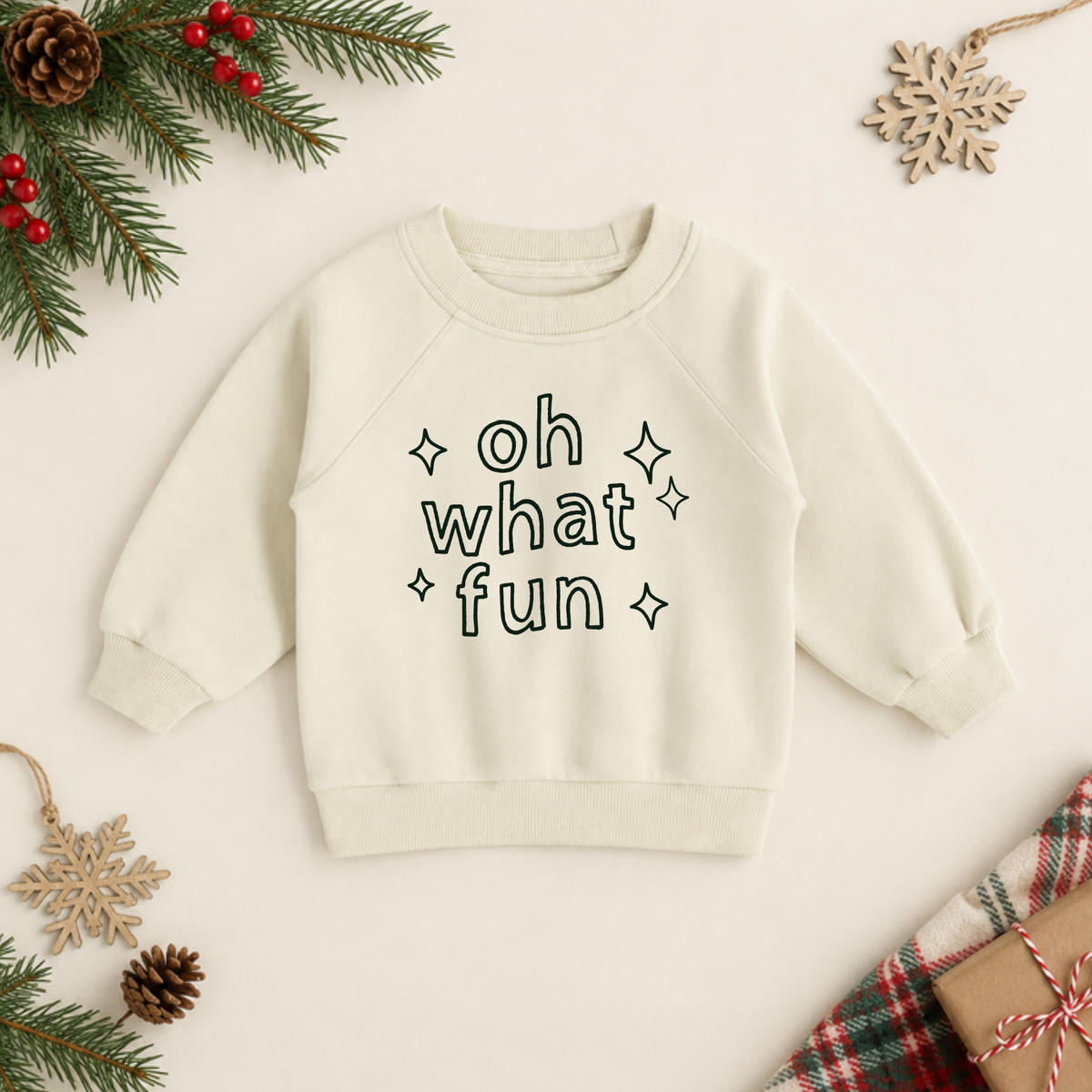 Organic Cotton Holiday Pullovers | Ready To Ship