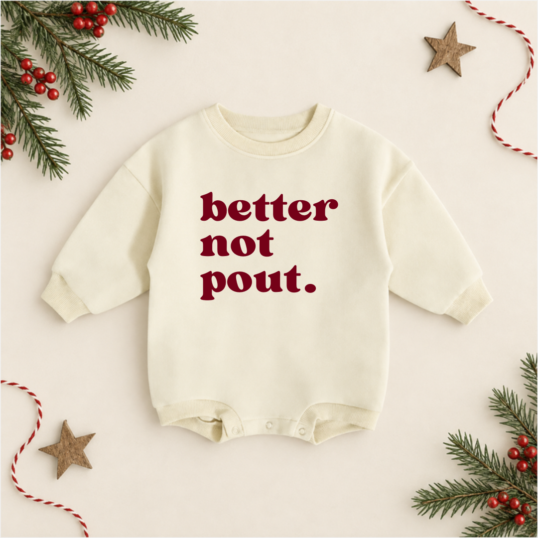 Organic Cotton Holiday Rompers | Made To Order