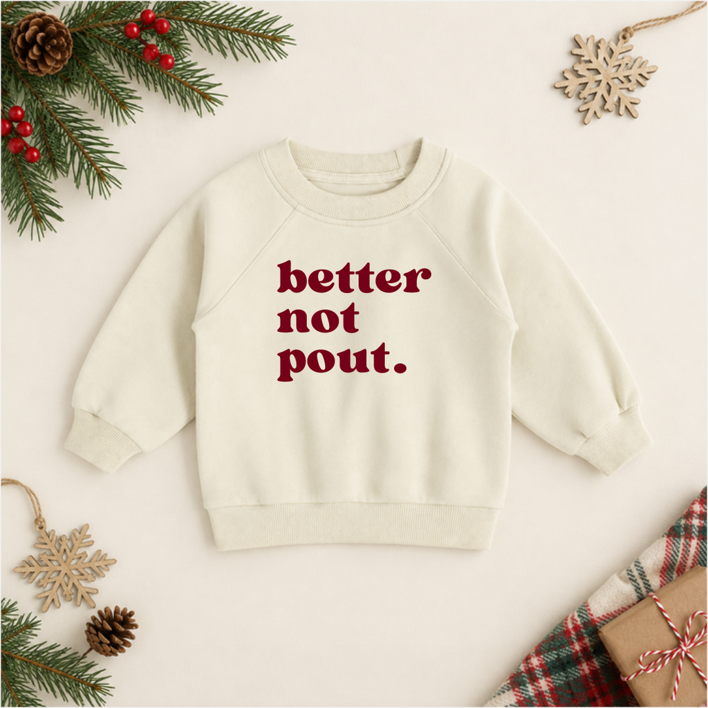 Organic Cotton Holiday Pullovers | Ready To Ship