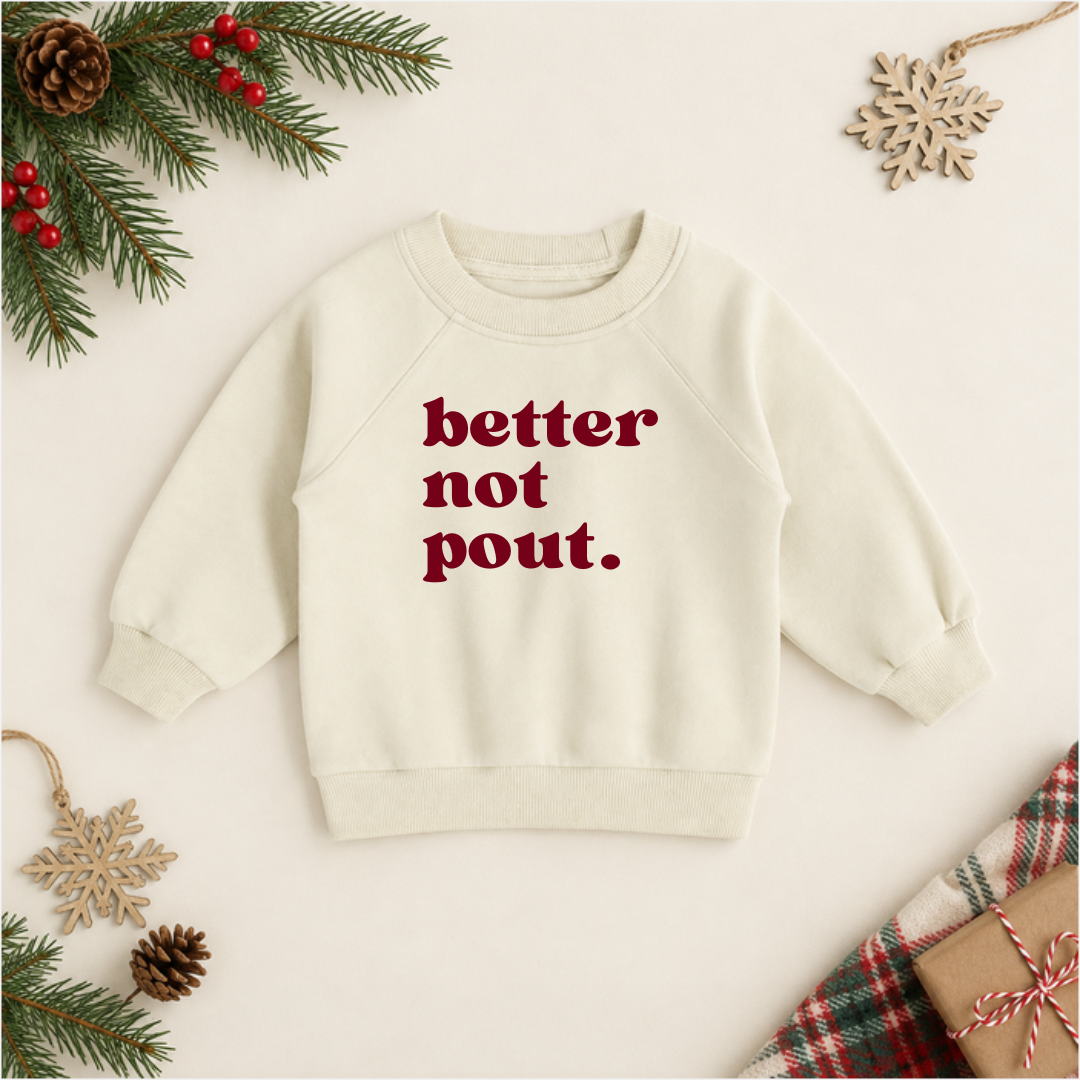 Organic Cotton Holiday Pullovers | Ready To Ship