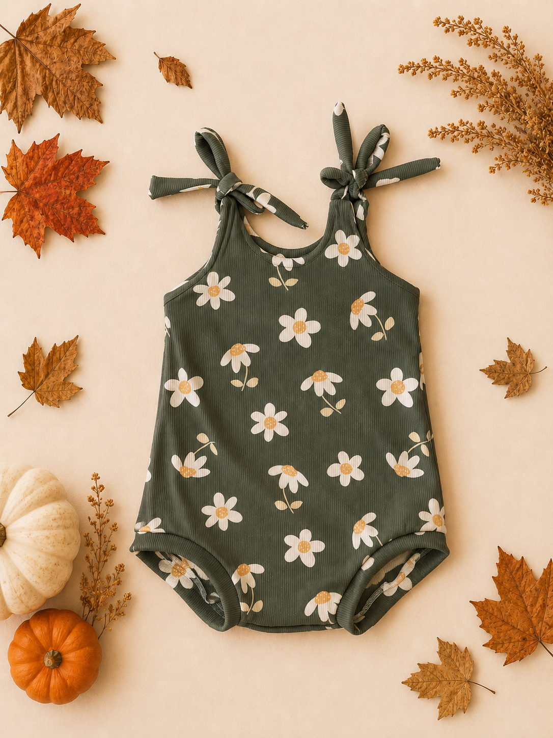 Pressed Daisies | Bubble Romper