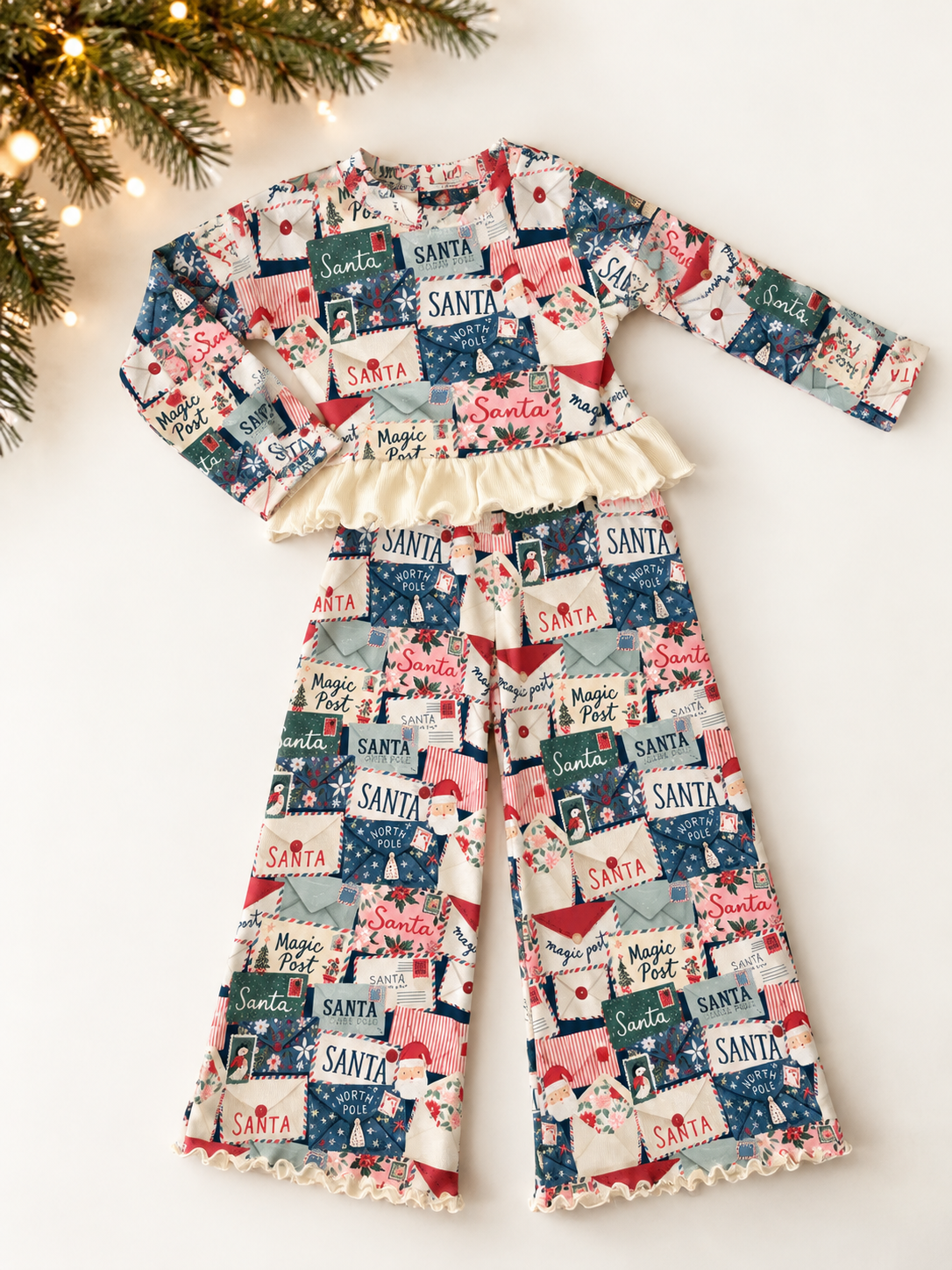 Letters To Santa | Wide Leg Set