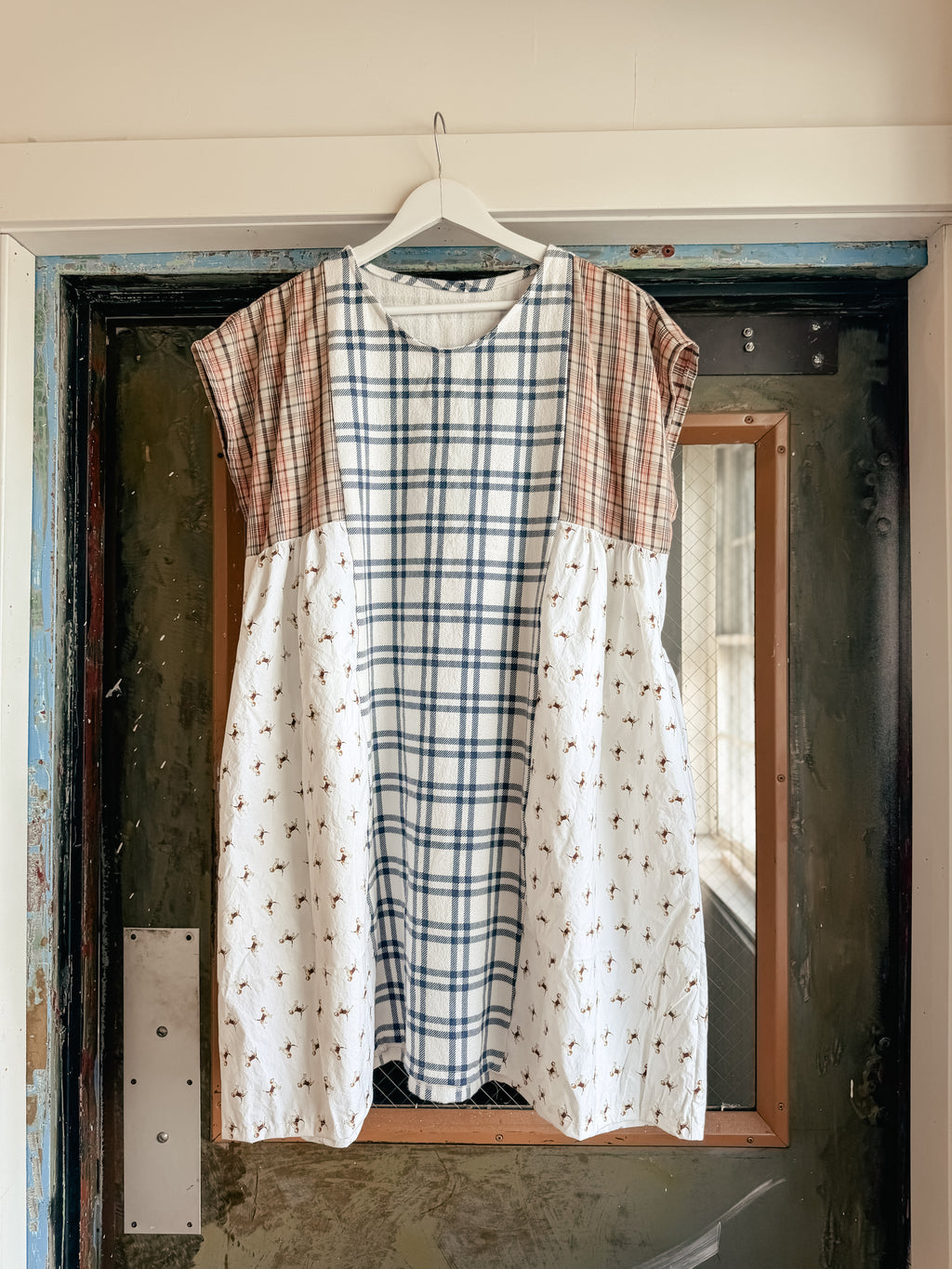 Women's OOAK Collage Dress