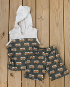 Vintage Vans | Hooded Sporty Set
