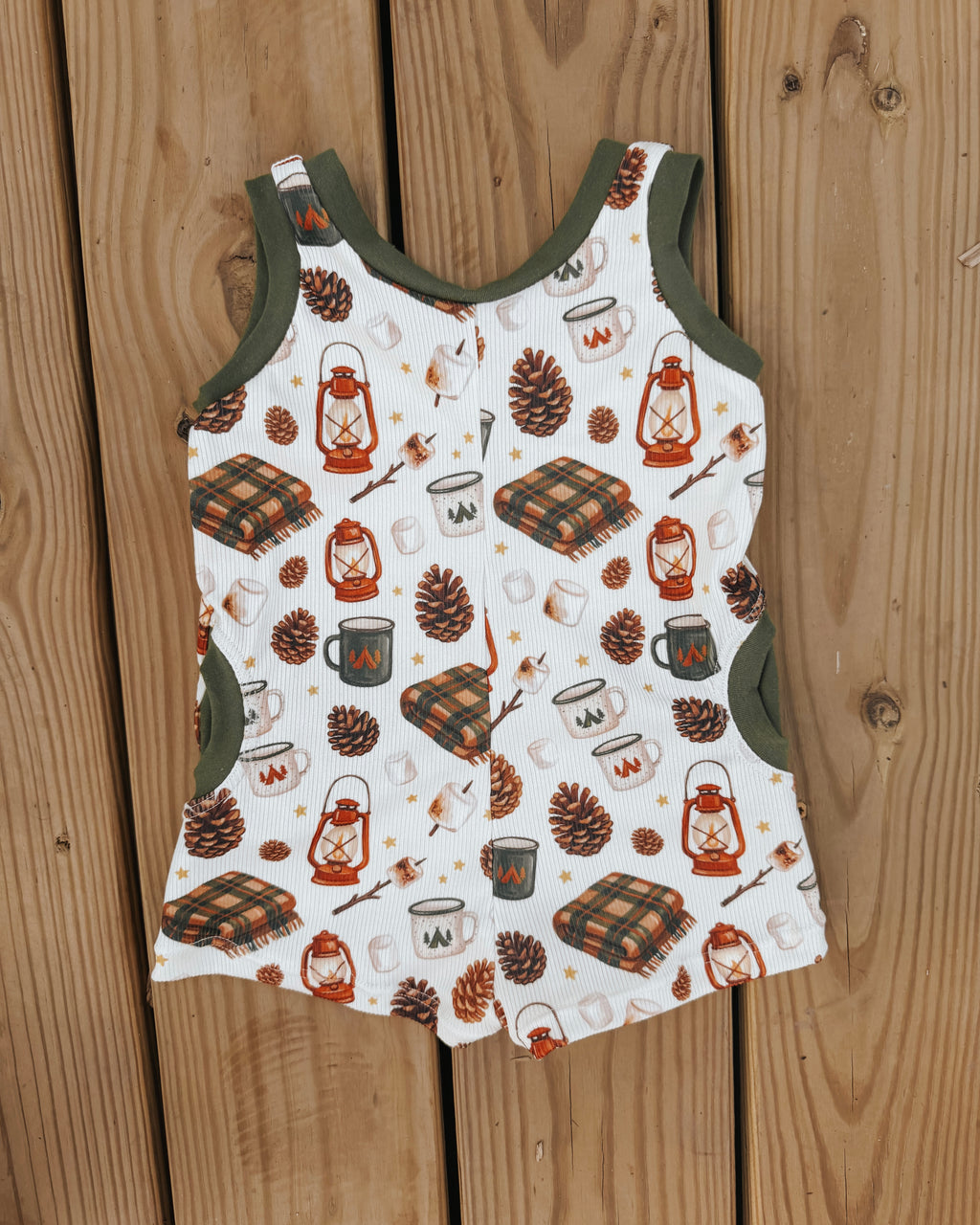 Campfire Cozy | Pocket Romper