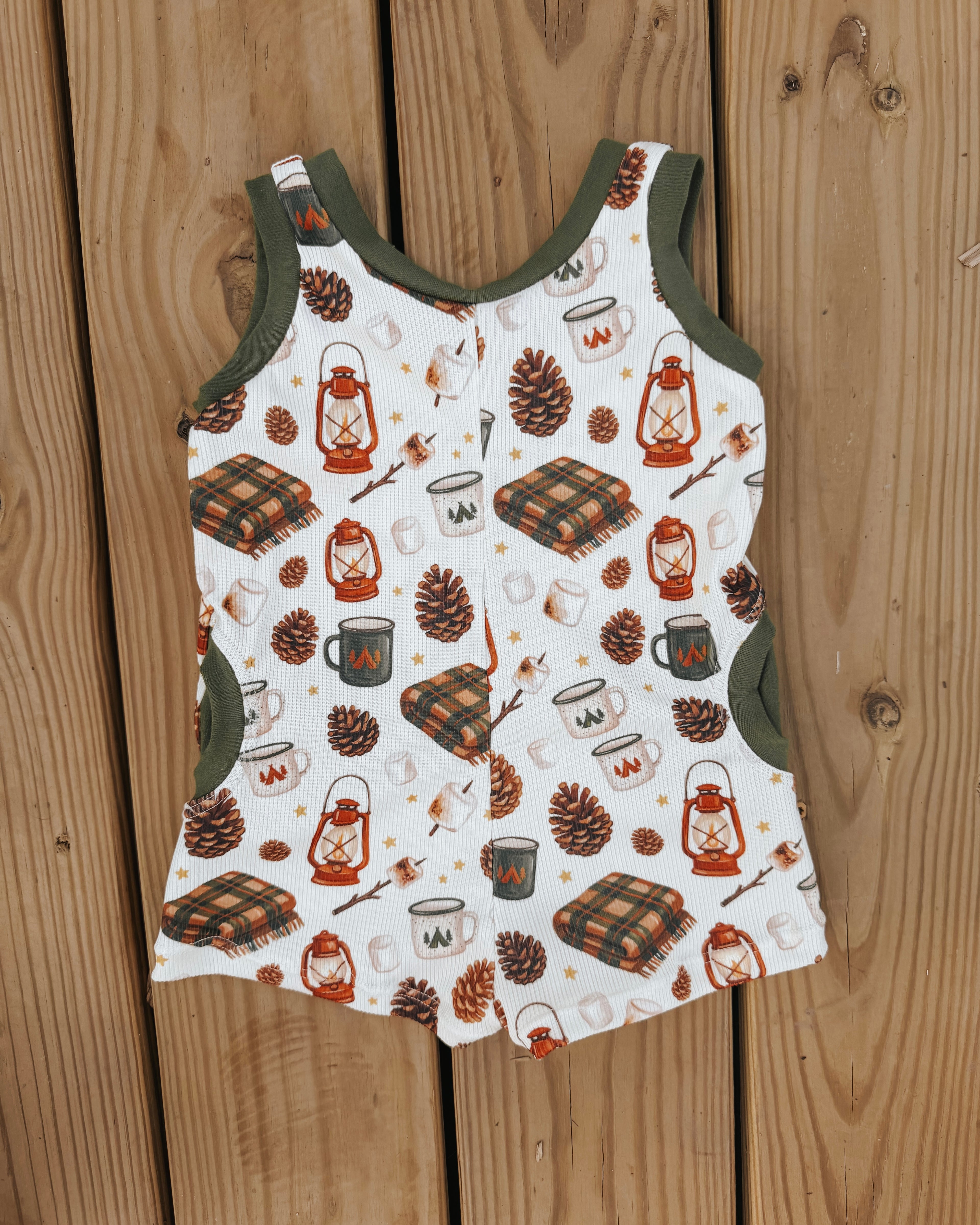 Campfire Cozy | Pocket Romper
