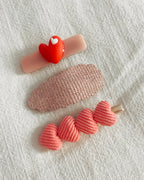 Valentine's Hair Clips