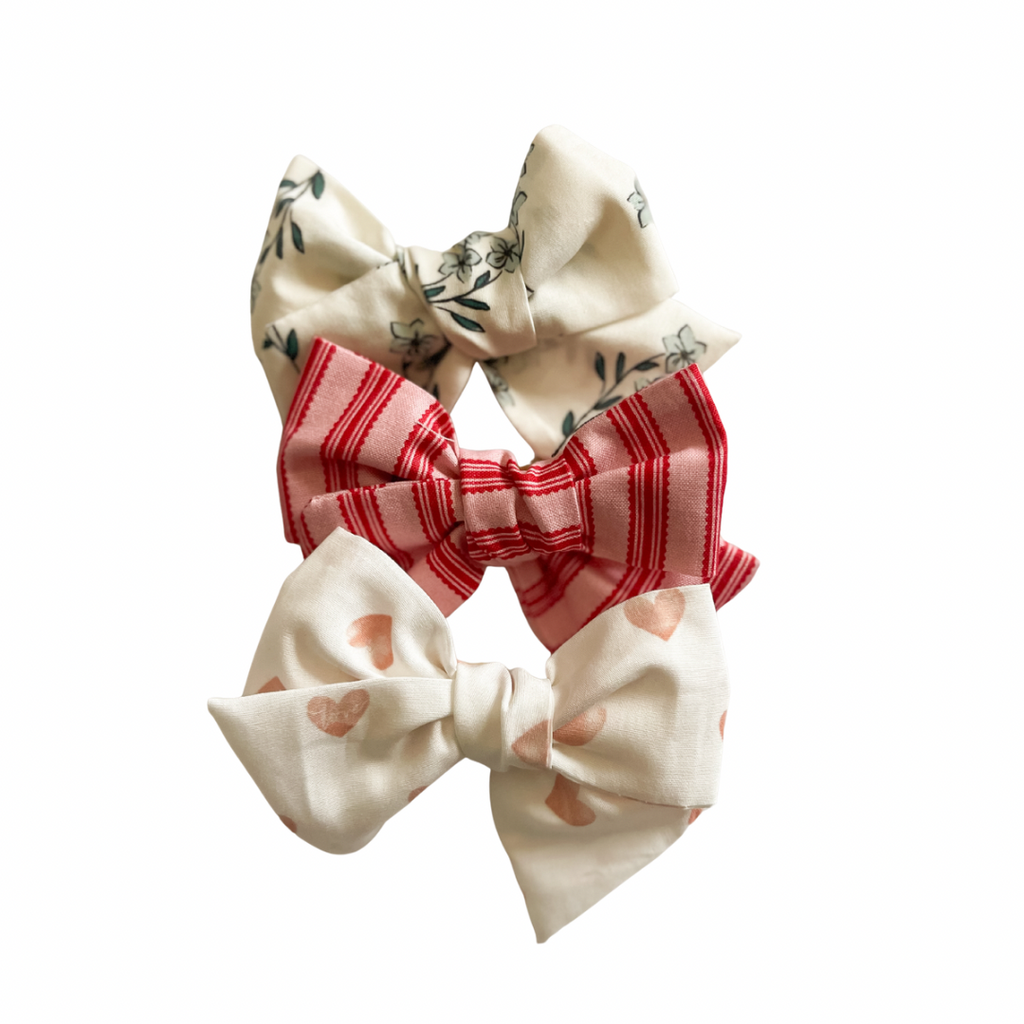 Pink Stripes | Bow