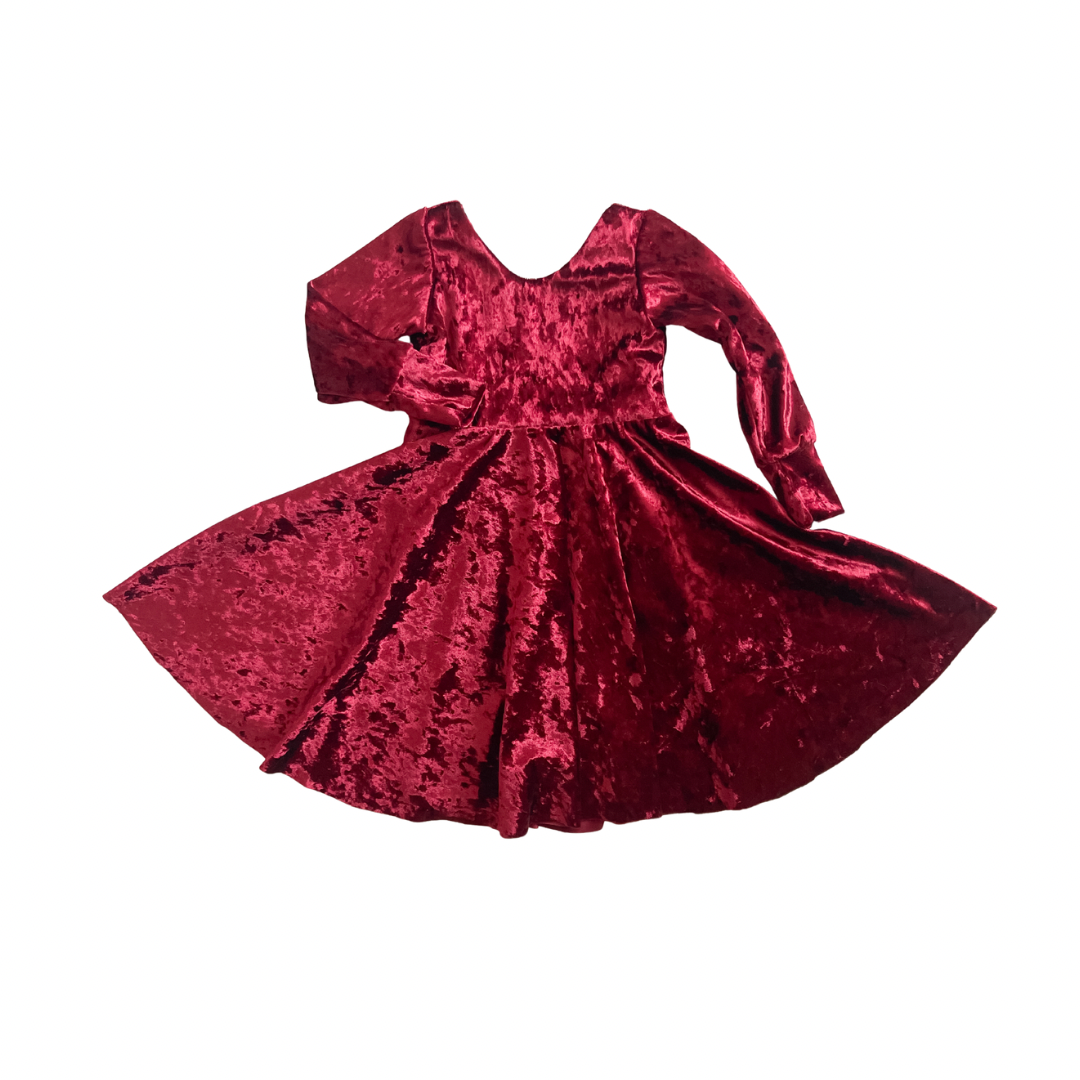 Crushed Velvet | Dress