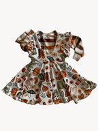 Harvest Hygge | Ruffle Pinafore Dress