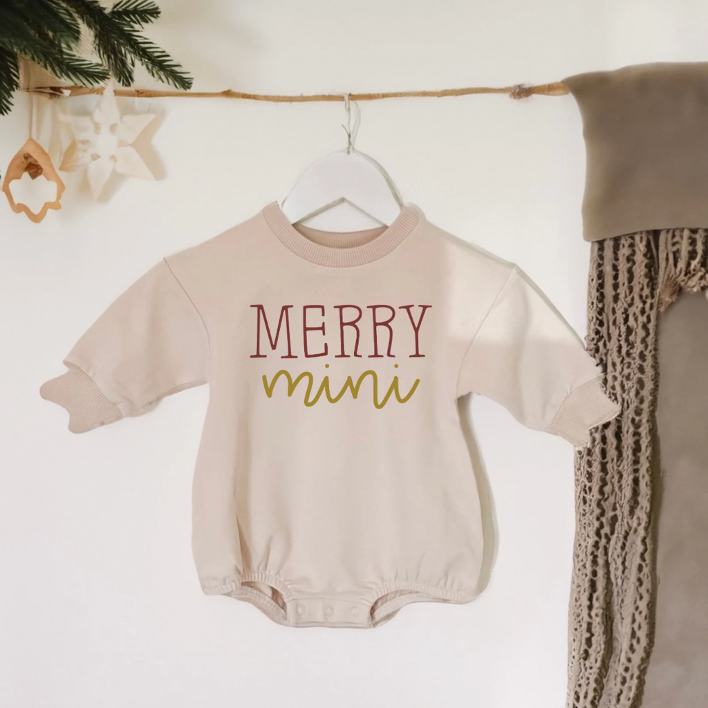 Organic Cotton Holiday Rompers